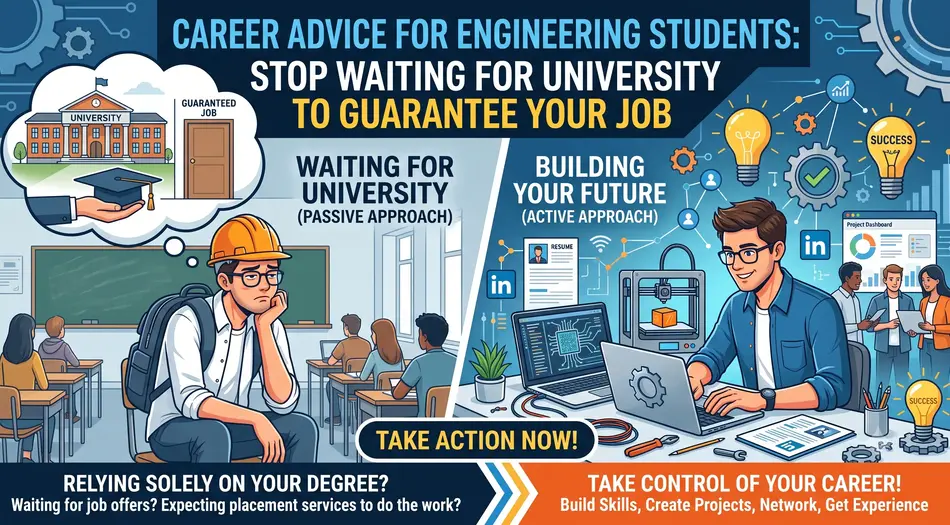 Career Advice for Engineering Students Stop Waiting for University to Guarantee Your Job